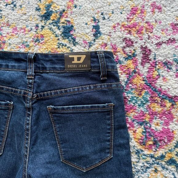 Diesel Dark Wash, low rise Skinny jeans - Picture 2 of 4